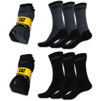 CAT® Caterpillar THERMO WORK Arbeitssocken Warme Winter Thermo Socken Größe 41-50