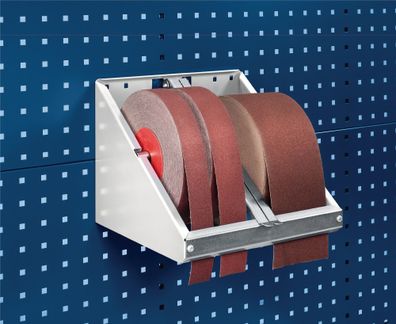 Schleifpapierrollenhalter B315xT295xH250mm Rollenb. max.120mm D. max.260mm BOTT