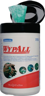 Handreinigungstuch WYPALL 7772 o. Eins.v. Wasser 50 St.1 Dose Kimberly Clark