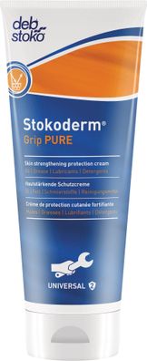 Hautschutzcreme Stokoderm Univ. PURE 100ml unparfümiert weiß Tube STOKO