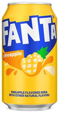 FANTA Pineapple USA Import 12 x 0,355 L Dosen inkl. DPG PFAND NEU OVP