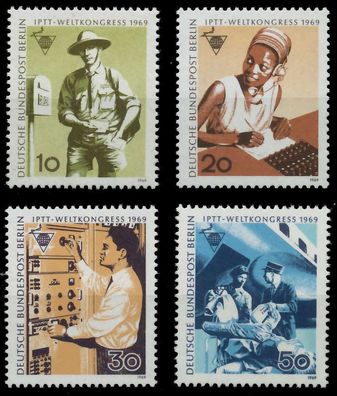 BERLIN 1969 Nr 342-345 postfrisch S493EFE