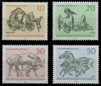 BERLIN 1969 Nr 338-341 postfrisch S494212