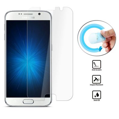 Schutzfolie für Samsung Galaxy S7 biegsam Splitterfrei Display Schutz 9H Smartp... ->