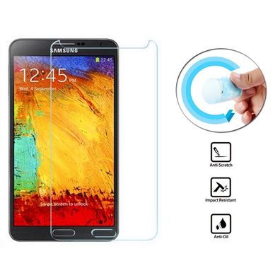 Displayschutz Folie für Samsung Galaxy Note 3 biegsam Splitterfrei Display Schu... ->