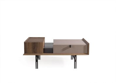 Luxuriöser Brauner Couchtisch Designer Couchtische Wohnzimmer Tische