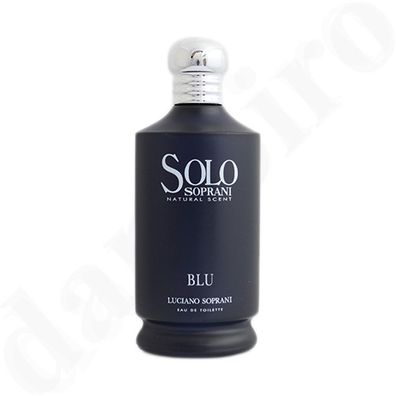 Luciano Soprani Solo Soprani Blu Natural Scent pour homme Eau de Toilette 100 ml