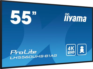 IIYAMA LH5560UHS-B1AG 139,7cm 55Zoll 3840x2160 UHD VA panel Haze 25perc 500cd/m... ->