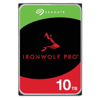 Seagate IronWolf Pro ST10000NT001 - Festplatte - 10 TB - intern - 3.5" (8.9 cm)... ->