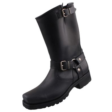 Sendra Boots Engineer Stiefel Schwarz 10777-Evolution Negro