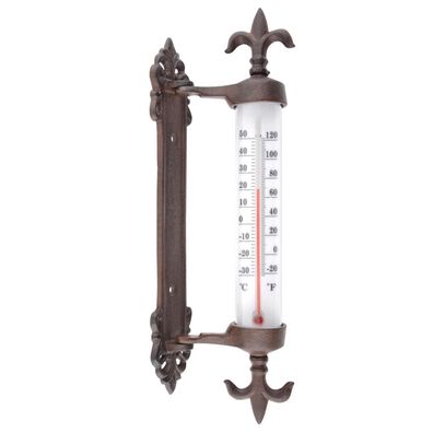 Esschert Design Außenthermometer Gusseisen