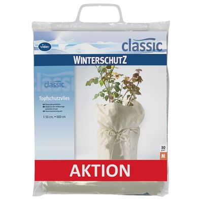 Videx® Pflanzen-Winterschutz-Topfschutzvlies Beige 600 x 50 cm