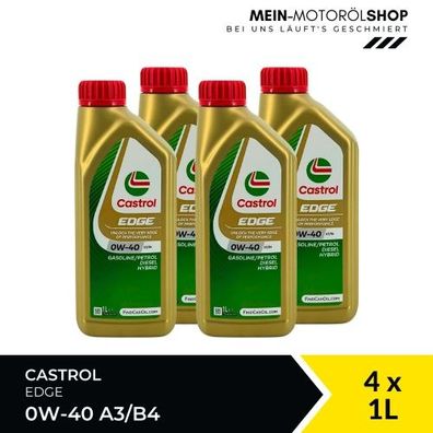 Castrol Edge 0W-40 A3/B4 4x1 Liter