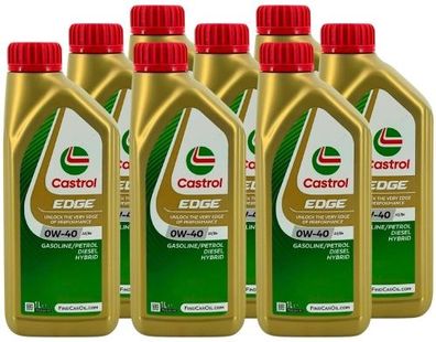 Castrol Edge 0W-40 A3/B4 8x1 Liter