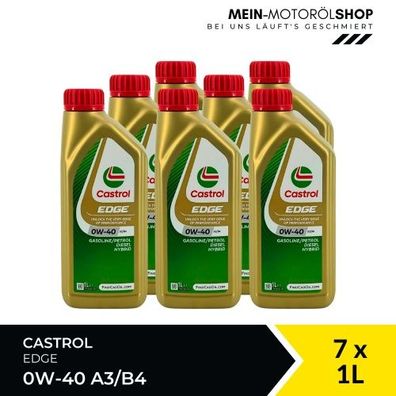 Castrol Edge 0W-40 A3/B4 7x1 Liter