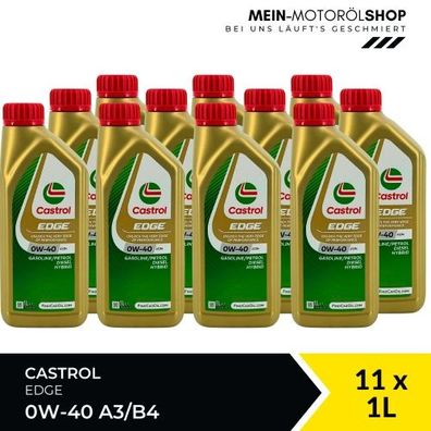 Castrol Edge 0W-40 A3/B4 11x1 Liter