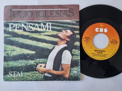 Julio Iglesias - Pensami 7'' Vinyl Italy SUNG IN Italian