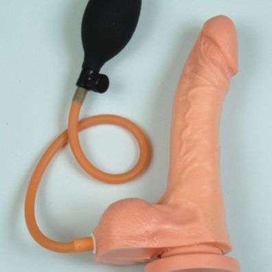 RÉEL Penis m. Hod. M. Pumpe + Saugn. - (17cm,19 cm,22cm) - Größe: 19 cm