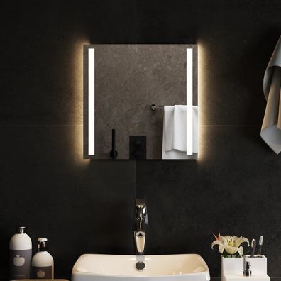 vidaXL LED-Badspiegel 40x40 cm