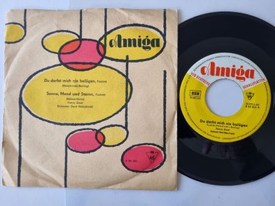 Fanny Daal - Du darfst mich nie belügen 7'' Vinyl Amiga