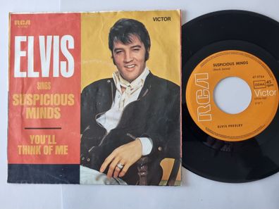 Elvis Presley - Suspicious minds 7'' Vinyl Germany