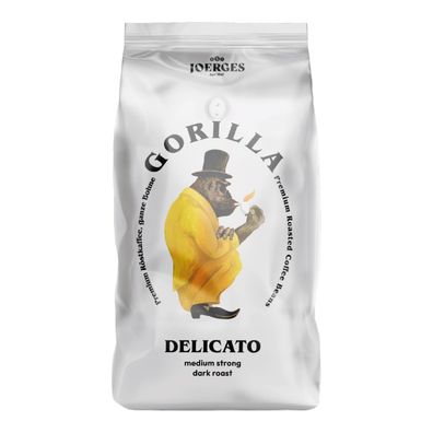 Gorilla Espresso Delicato ganze Bohnen 1kg