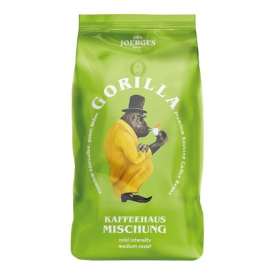 Gorilla Kaffeehaus Mischung ganze Bohnen 1kg