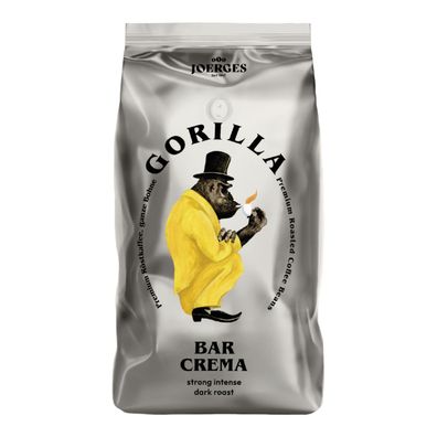 Gorilla Espresso Bar Crema ganze Bohnen 1kg