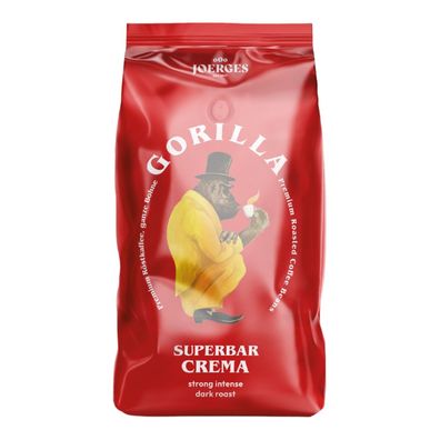 Gorilla Super Bar Crema ganze Bohnen 1kg