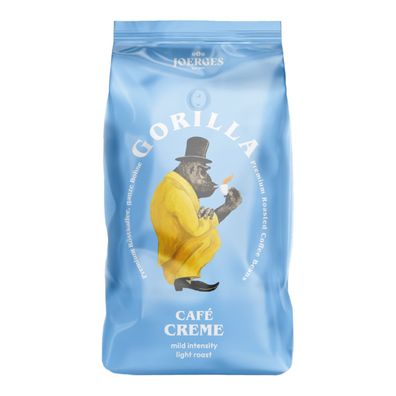 Gorilla Cafe Creme ganze Bohnen 1kg