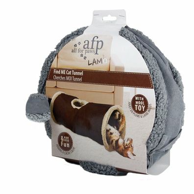 AFP Lambswool - Find Me Cat Tunnel