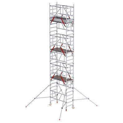 Altrex MiTower PLUS Fahrgeruest Safe-Quick®2 Gelaender 1-Person-Aufbau Aluminium mi