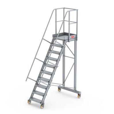 Altrex Podesttreppe fahrbar 60EUR 10 Stufen