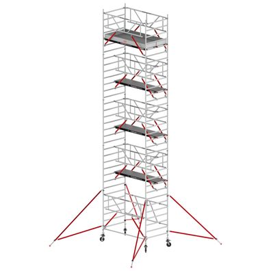 Altrex RS Tower 55-S mit Safe-Quick® 10,8m Arbeitshoehe Fiber-Deck 1,85m