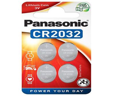 Panasonic Lithium CR2032 4er Blister