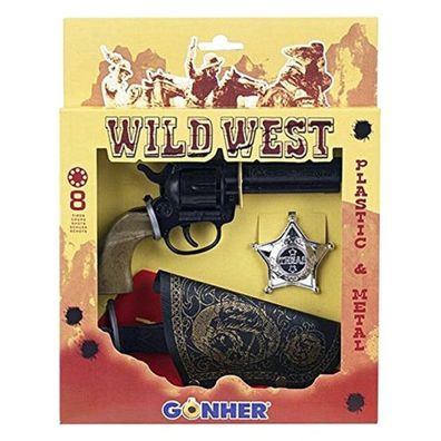 Wilder Westen Pistolen-Set Gonher (3 pcs)