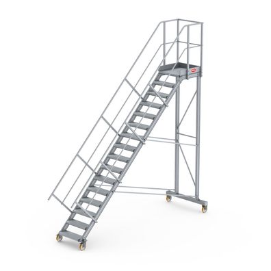 Altrex Podesttreppe fahrbar 45EUR 16 Stufen