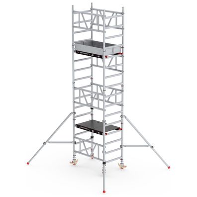 Altrex MiTower 1-Personen-Geruest Aluminium mit Holz-Plattform 0,75x1,27m 5,20m AH