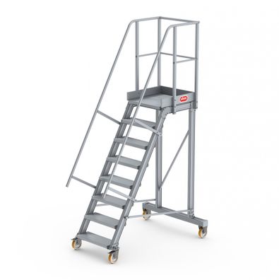 Altrex Podesttreppe fahrbar 60EUR 8 Stufen