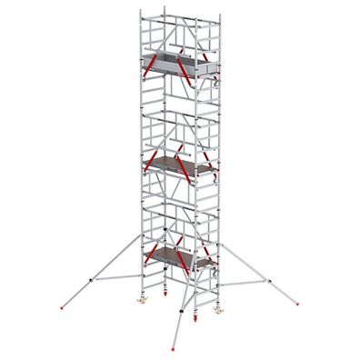 Altrex MiTower PLUS Fahrgeruest Safe-Quick®2 Gelaender 1-Person-Aufbau Aluminium mi