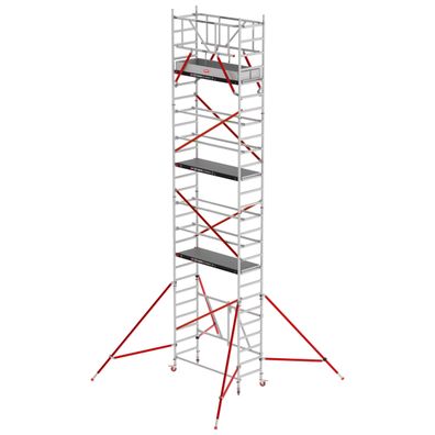 Altrex Klappgeruest RS Tower 54 Aluminium Fiber-Deck Plattform 0,75x1,85m ohne Safe