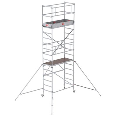 Altrex Klappgeruest RS Tower 34 Aluminium 0,75x1,65m schmal 5,80m Arbeitshoehe