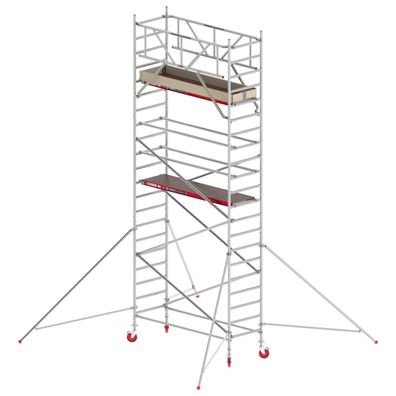 Altrex Fahrgeruest RS Tower 41 PLUS Aluminium ohne Safe-Quick® mit Holz-Plattform 7