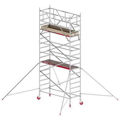 Altrex Fahrgeruest RS Tower 41 PLUS Aluminium ohne Safe-Quick® mit Holz-Plattform 6