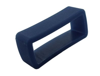 s. Oliver Bandschlaufe 14mm blau | Schlaufe Silikon weich | SO-3638-PQ