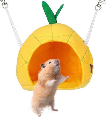 Ananashamster weiches Haar Hamster Haus Bett Kleintierhamster hängende Haus