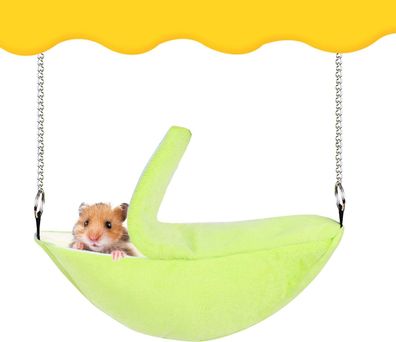 Banane Hamster Bett Haus kleines Tier warme Hängematte Haus Käfig Zubehör