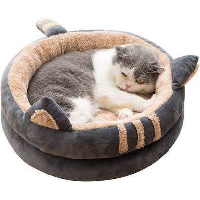 Petcute Cat Cave Cat Bed, Washable Cat Tent Cat Basket for Cats and Dogs,