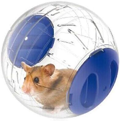 1 x Hamster-ßbungsball, 12 cm Hamster-Laufball, durchsichtiges