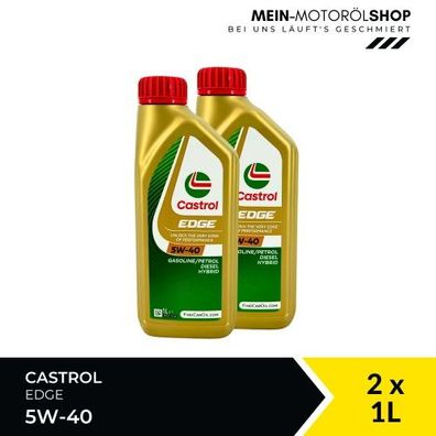 Castrol Edge 5W-40 2x1 Liter